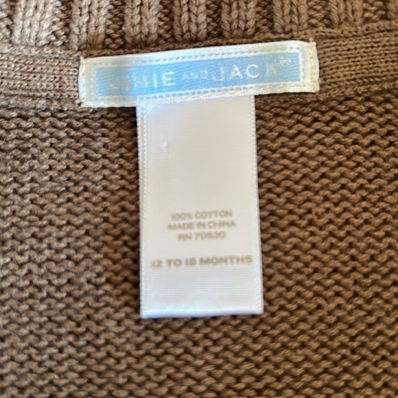 Janie and jack sweater/jacket, 12-18m - Picture 4 of 7